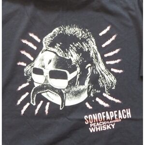 Black Son Of A Peach Flavored Whiskey Tshirt Black Size XL